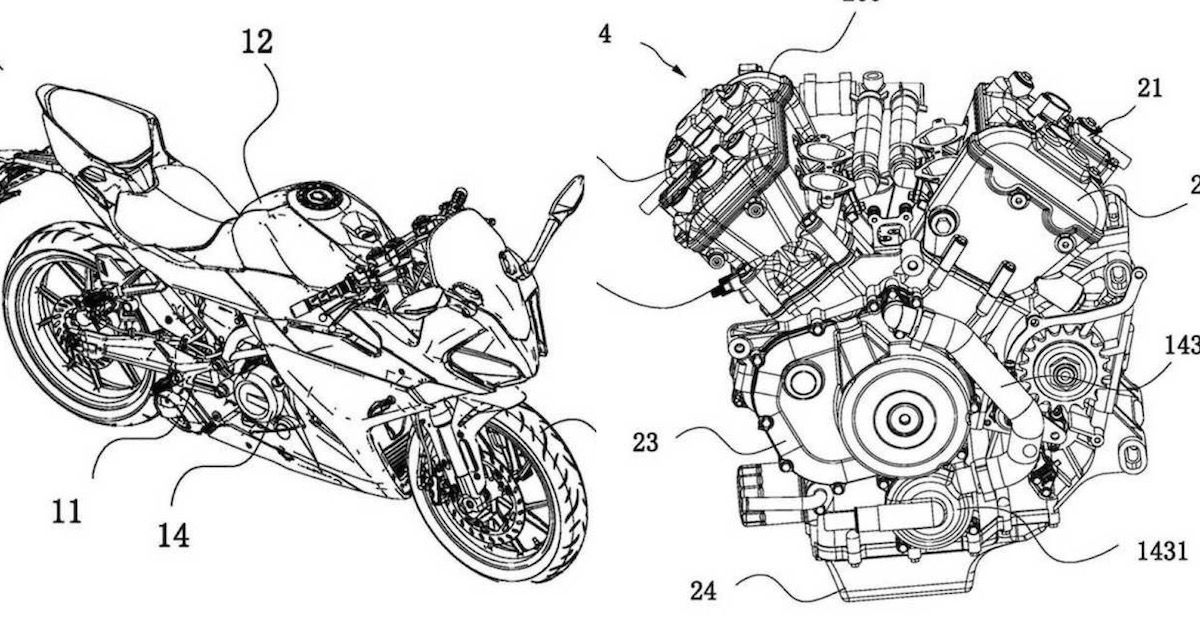 Technical engine image to accompany powertrain section