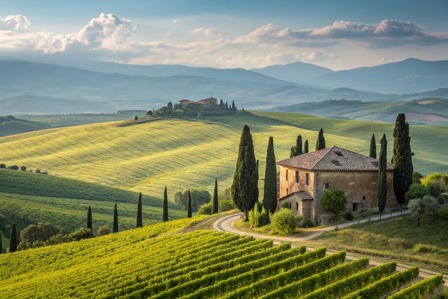 Tuscany landscape