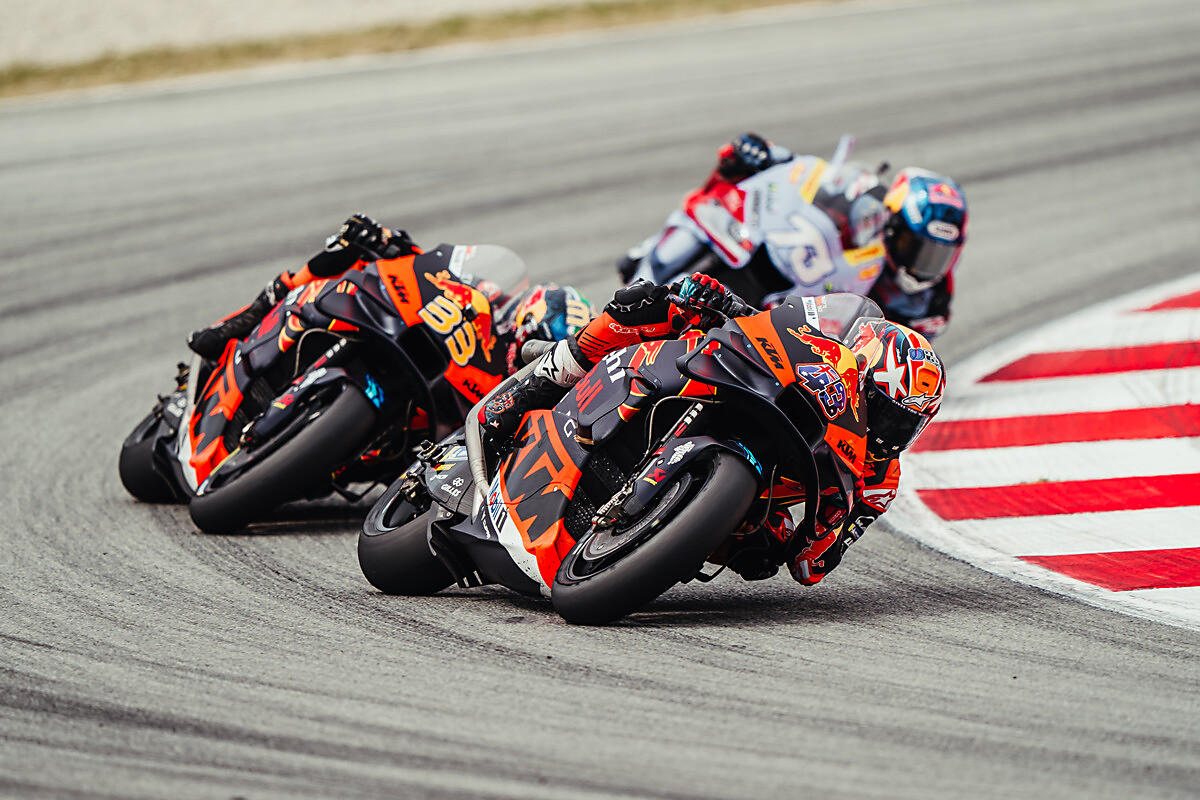 KTM factory MotoGP bike to accompany Zarco II podium content