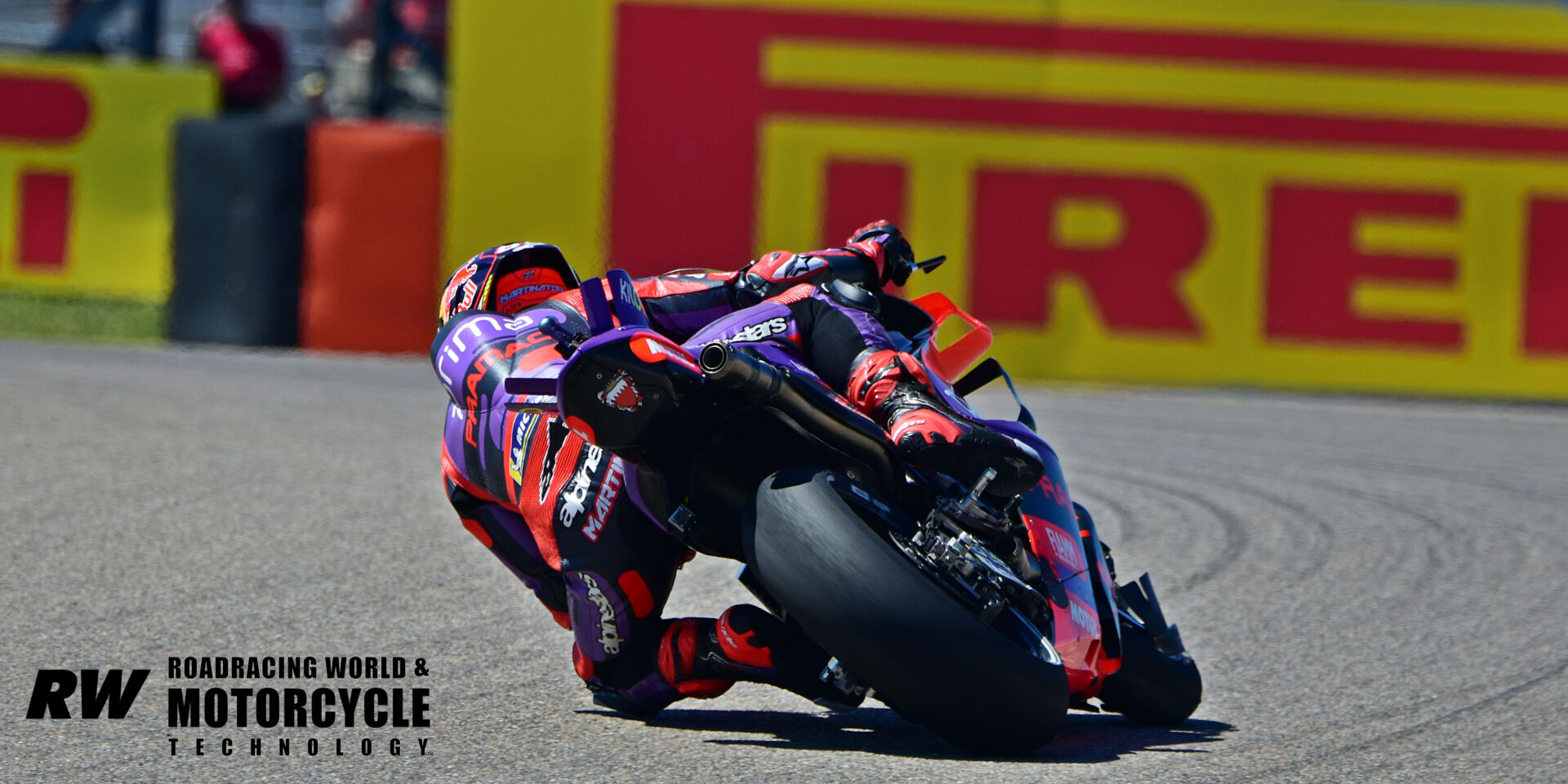 Rider on a hot qualifying lap