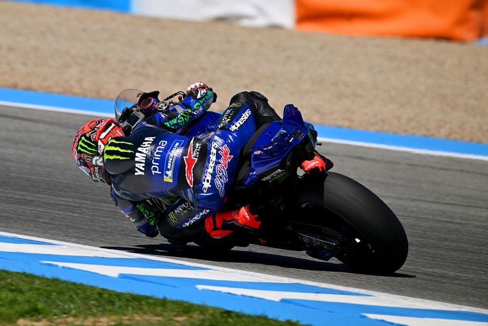 Quartararo on the Yamaha M1 to accompany revival story