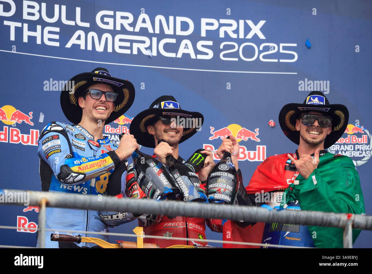 Aprilia victory or podium celebration