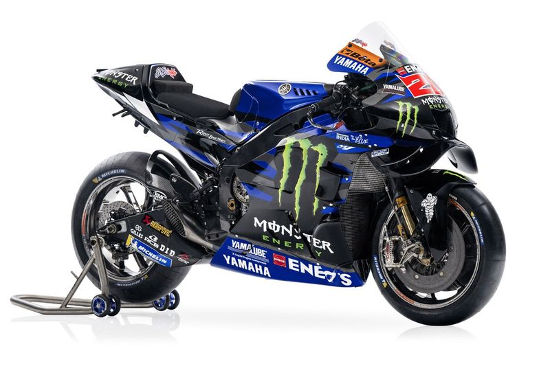 Yamaha MotoGP bike image to accompany the Yamaha resurgence section