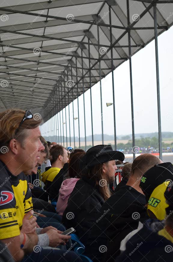 Image of packed Silverstone grandstands for atmosphere section