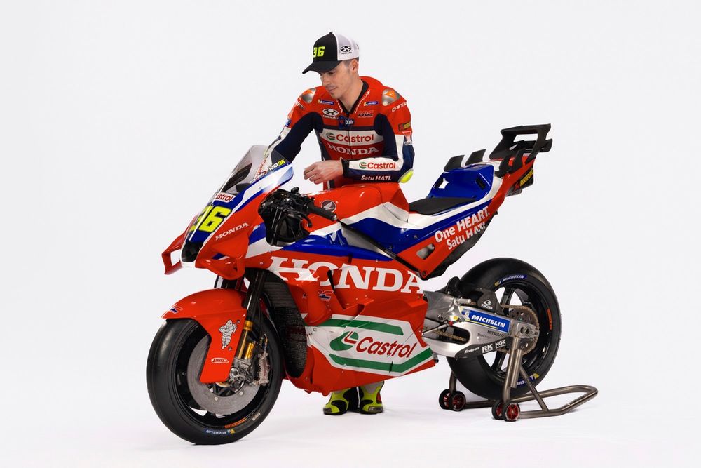 Repsol Honda MotoGP bike to accompany the Honda recovery section