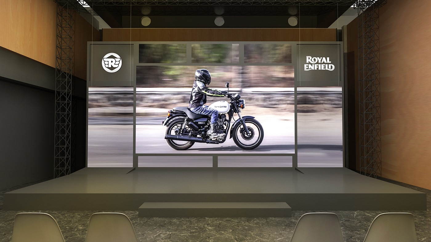 Royal Enfield brand or launch event imagery