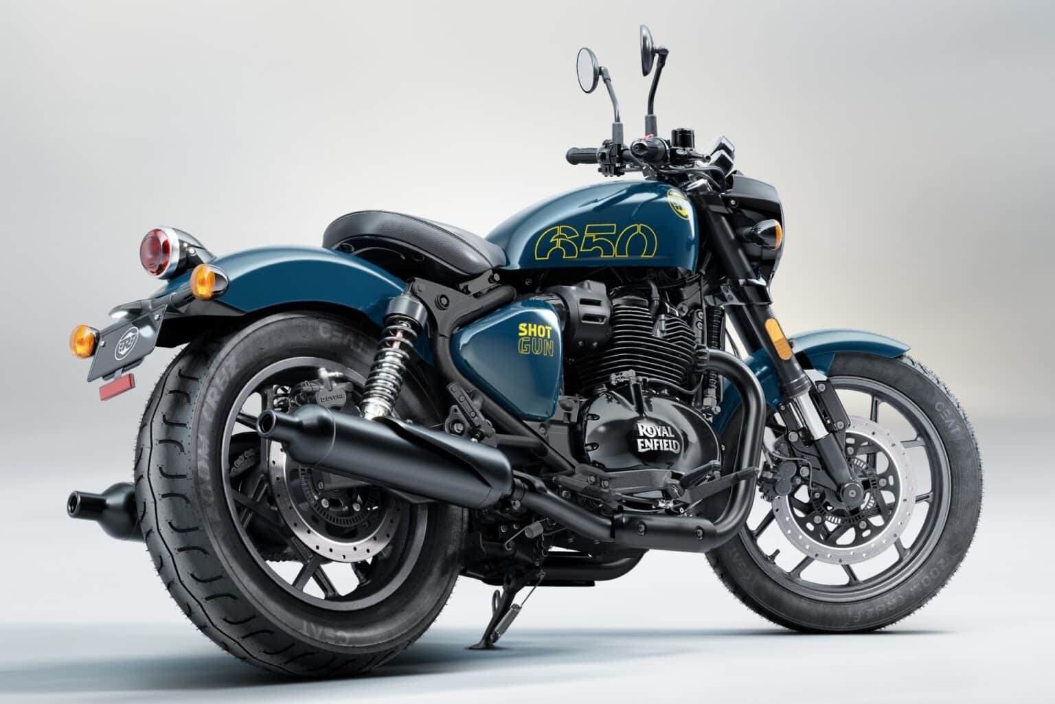 Clean side-profile studio shot showing bobber silhouette