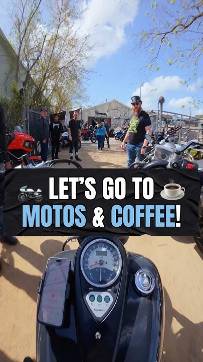 Riders gathering at a morning club meetup before a group ride