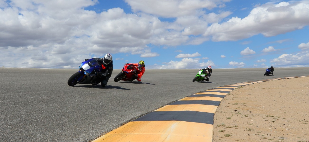 Aerial or trackside view of Chuckwalla Valley Raceway circuit