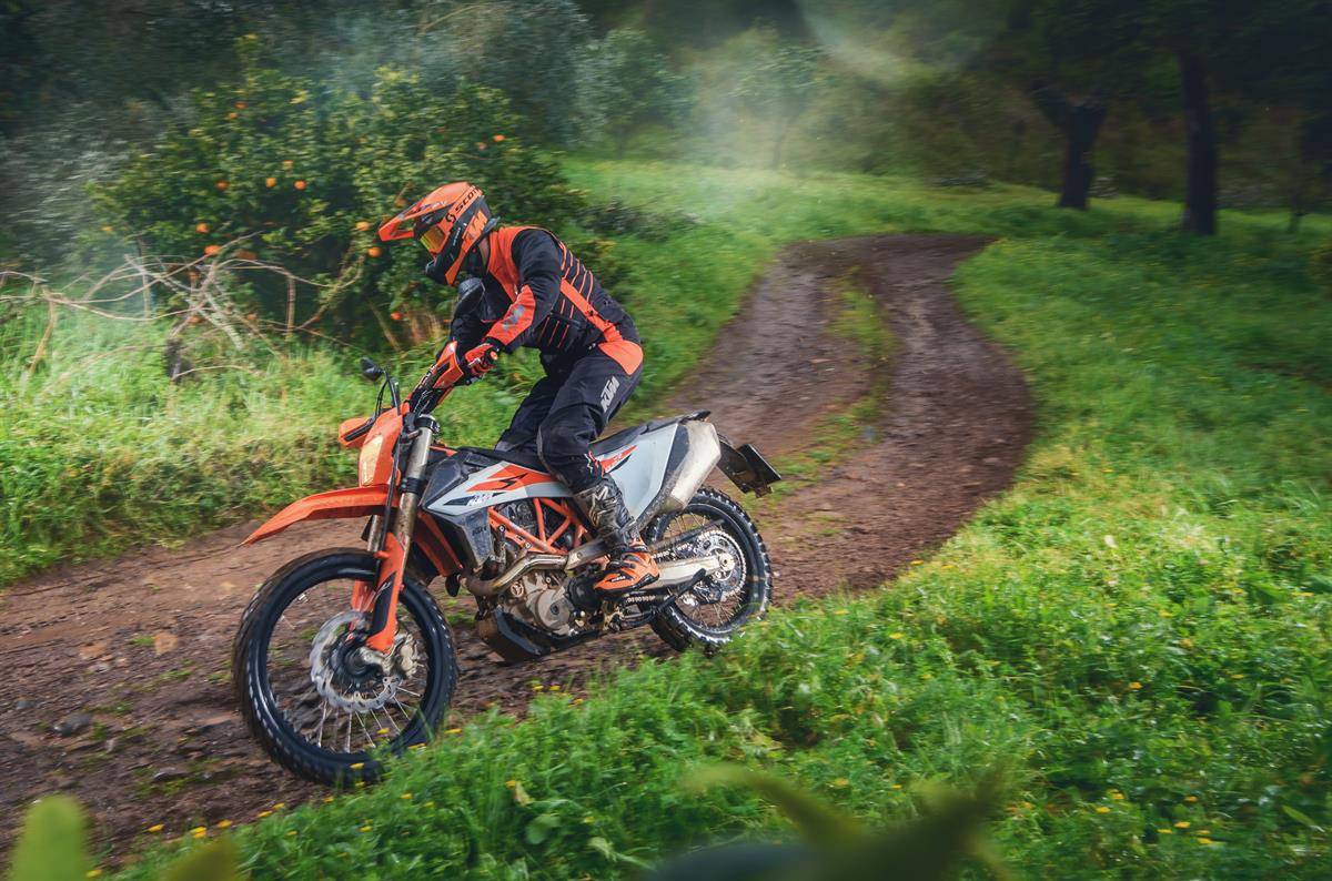 Dual sport in genuine off-road action
