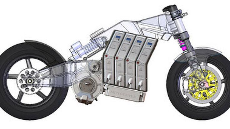 Illustrating the inline-four electric powertrain concept from the patent