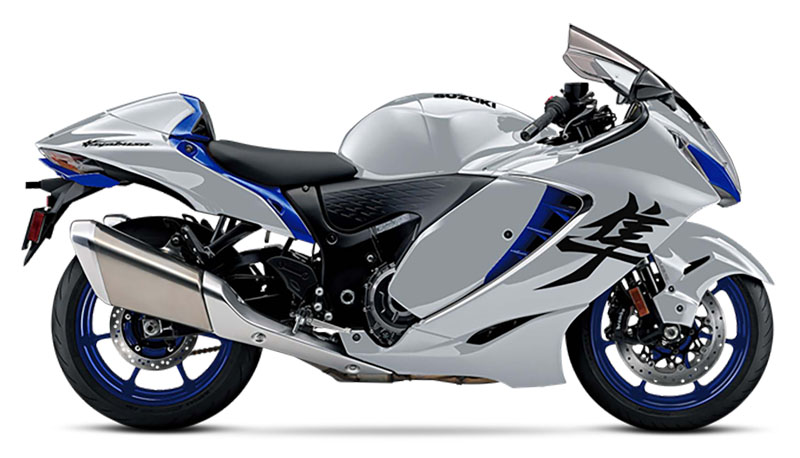 Suzuki Hayabusa in its iconic aerodynamic silhouette