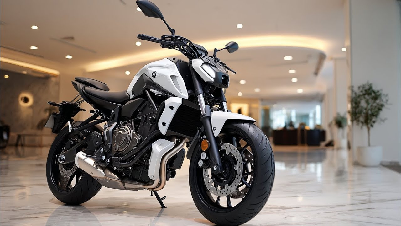 Action or studio shot of the Yamaha MT-07 for the contenders section